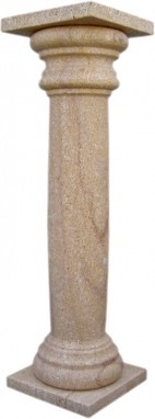 Columna decoración de piedra natural mod. 13